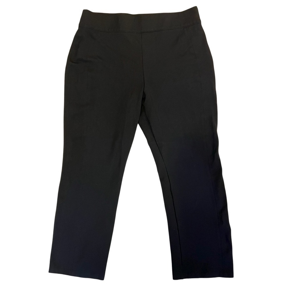 SPANX Smooth™ Perfect Fit Black Ponte Slim Straight Pant Size 1X Petite - Picture 4 of 11